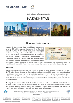 kazakhstan - IBTM World