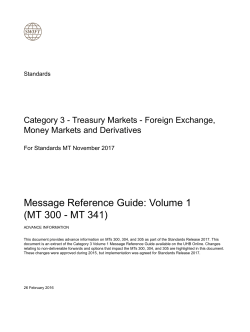 Message Reference Guide: Volume 1