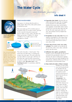 ECD 4 &ndash; The Water Cycle