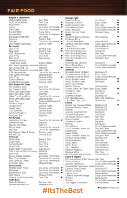 FAIR FOOD - California State Fair