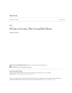 El Gato y la Luna/The Cat and the Moon