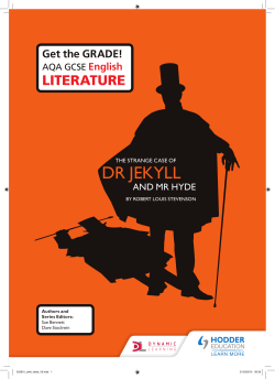 dr jekyll - Hodder Education