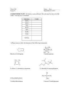 Chem 240 - Napa Valley College