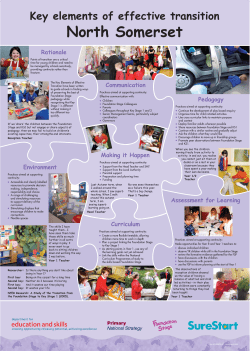 Key elements of effective transition