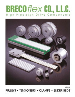 Pulleys/Tensioners/SliderBeds