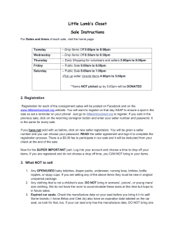 Little Lamb`s Closet