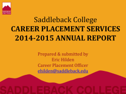 2014/15 ANNUAL REPORT