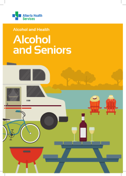 Alcohol and Seniors - Alberta Health Services