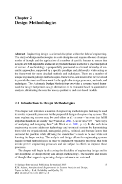Design Methodologies