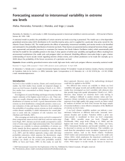 Forecasting seasonal to interannual variability in extreme sea levels