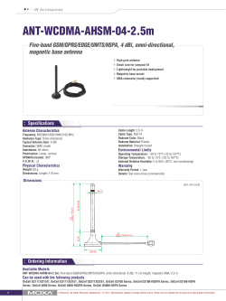 ANT-WCDMA-AHSM-04-2.5m