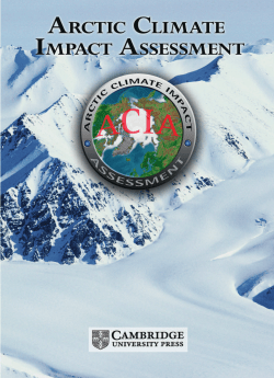 Arctic Climate Impact Assessment - Aleutian and Bering Sea Islands