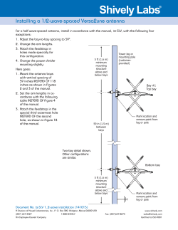 Tech sheet - Shively Labs