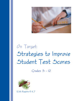 On Target: Strategies to Improve Student Test Scores