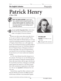 Patrick Henry