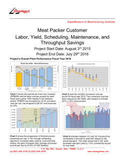 Meat Packer Case Study