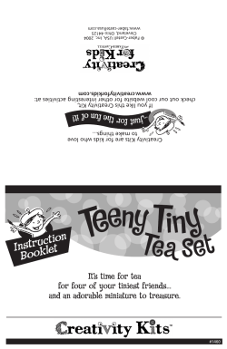 1460 Teeny Tiny Tea Set - Faber