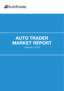 Please click here to a copy of the Auto Trader Market