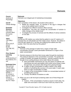 Osmosis