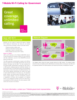 Great coverage, unlimited calling. - T