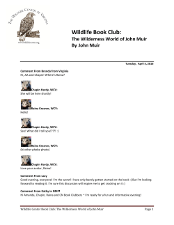 The Wilderness World of John Muir by John Muir