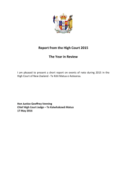 The High Court: Year in review