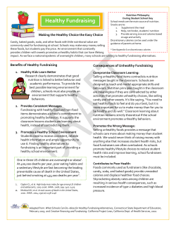 Healthy Fundraising - Ulen