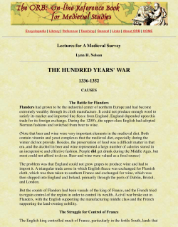THE HUNDRED YEARS` WAR