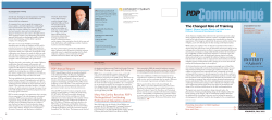 The Changed Role of Training - Professional Development Program