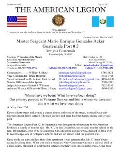 Newsletter # 74 - American Legion