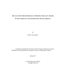 first line of title - University of Delaware