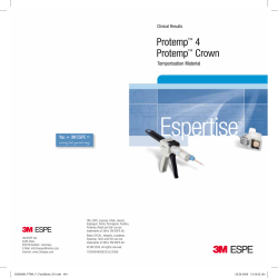 Protemp 4/ Protemp Plus - Clinical Facts