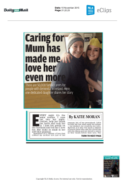 Irish Daily Mail 10th November 2015