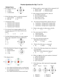 Practice Questions for Chp 7.1 to 7.4 b. P2O5