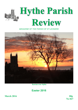 HPR March16 - St Leonard`s Church