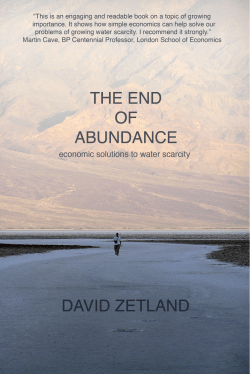 sample PDF chapters - The End of Abundance