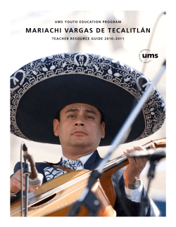 Mariachi Vargas de TecaliTl&aacute;n