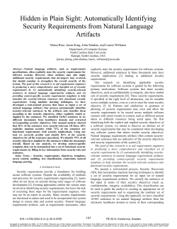 Hidden in Plain Sight: Automatically Identifying