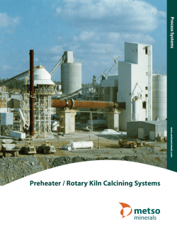 PH Rotary Kiln Calcining - Metso Bulgaria
