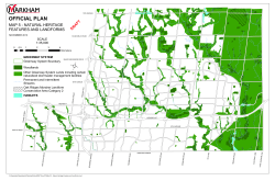 Map 5 Natural Heritage Features and Landforms
