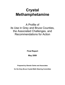 Crystal Methamphetamine - Mental Health and Addiction Services in