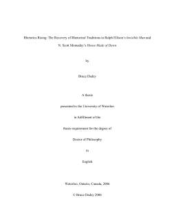 Rhetorics Rising: The Recovery of Rhetorical Traditions
