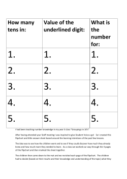 How many tens in: Value of the underlined digit: What is the number
