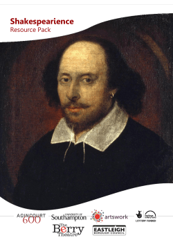 Shakespearience Resource Pack