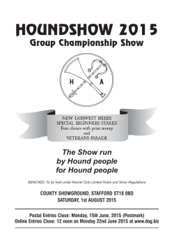 HOUNDSHOW 2015