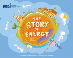 A teaching resource for introducing the topic of energy