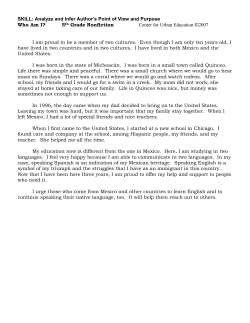 Grade 5 Author`s Point of View and Purpose