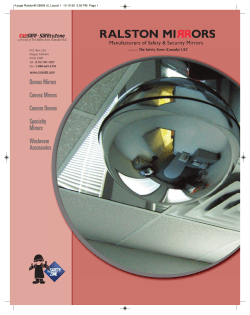 Convex Mirrors Camera Domes