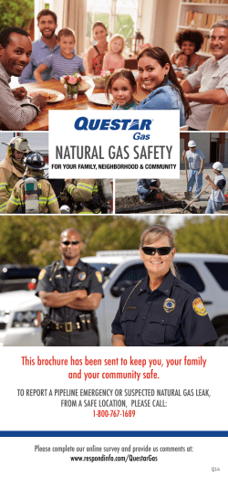 natural gas safety
