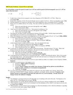 HPH Practice Problems